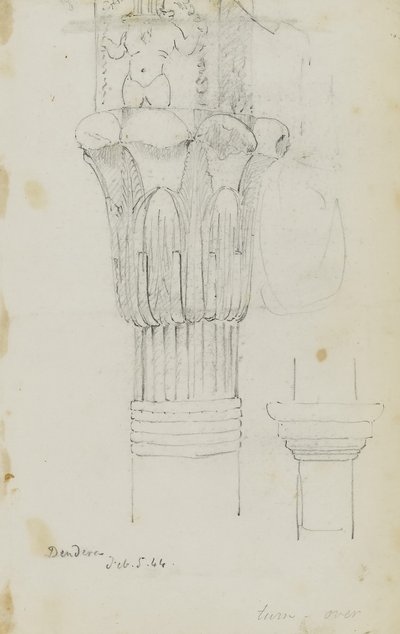 Dendera, den 5 februari 1844 av Kellogg, Miner Kilbourne