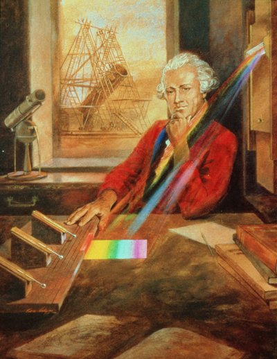 Sir William Herschel (1738-1822) av Ken Hodges