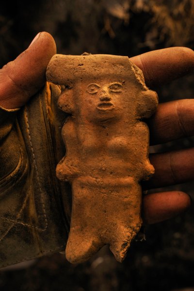 Största Aztekerna; MM7677; Mexico City; Mexico; Aztec; Monte Tlaloc; Tlaloc Temple; Vic..., 2008 (foto) av Kenneth Garrett