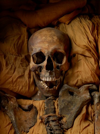 Mumie av kung Tuts far Akhenaton av Kenneth Garrett