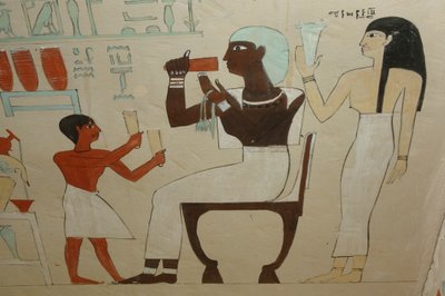 Sarkofag av Ashayt, detalj, Svarta faraoner, nubier, Egypten, Egyptiska museet, C..., 2007 (foto) av Kenneth Garrett