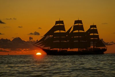 Square Rigger; Dar Pormorza,Sail race, Operation Sail Tall Ships; Sail Training Assoc... av Kenneth Garrett