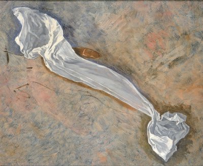 Studie för draperi till "Pursuit of the Ideal" av Kenyon Cox