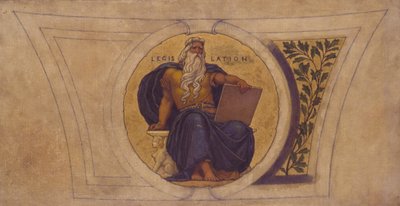 Studie för mosaik, Wisconsin State Capital, "Lagstiftning" av Kenyon Cox