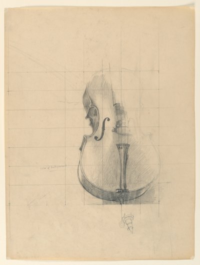Studera för "Music", "The Arts", Library of Congress, Washington D.C. av Kenyon Cox