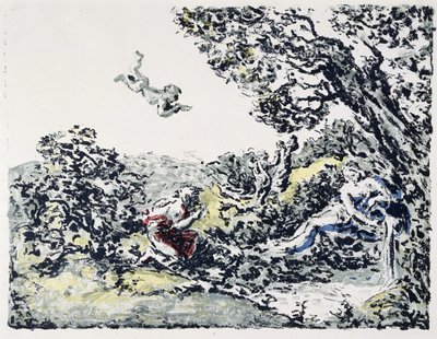 Landskapsalbum: La Source, 1900 (litografi i färger) av Ker Xavier Roussel