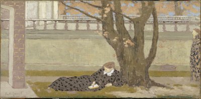 The Terrace, ca 1892. av Ker Xavier Roussel