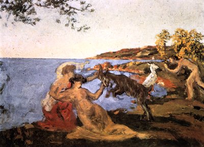 Mytologiskt motiv, 1903 av Ker Xavier Roussel