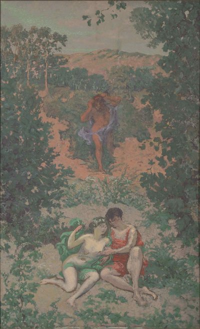 Polyphemus, Acis och Galatea, 1867-1944. av Ker Xavier Roussel