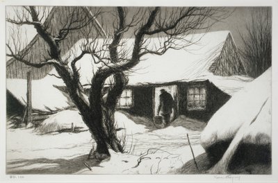 Ladugård, Friendship, Maine av Kerr Eby