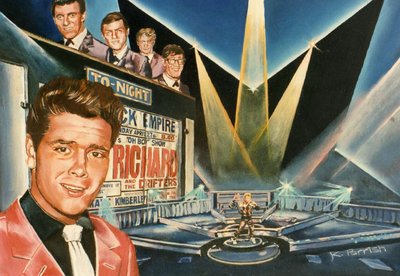 Flytta den! To Stardom (Cliff Richard) (målning) av Kevin Parrish