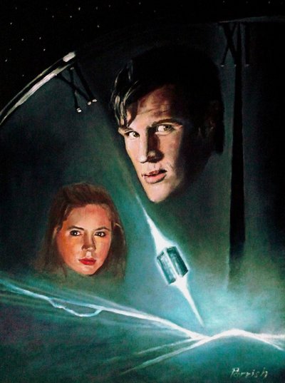 Number Eleven At Eleven (Doctor Who) (målning) av Kevin Parrish