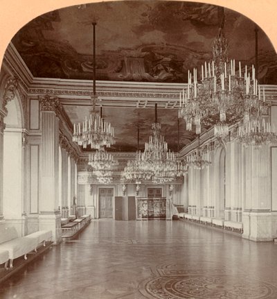 Danshuset, Kungliga slottet, Stockholm, Sverige, 1901. av Keystone View Company