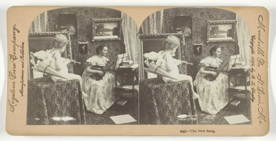 Den nya sången, 1899. av Keystone View Company