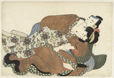 Par som älskar av Kikugawa Eizan (attributed to)