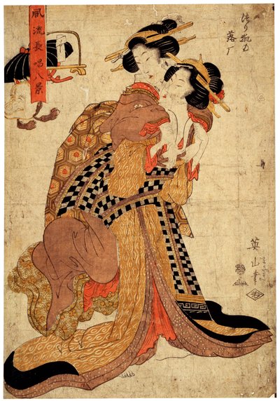 Åtta eleganta poetiska sånger, c1811-c1814 av Kikukawa Eizan