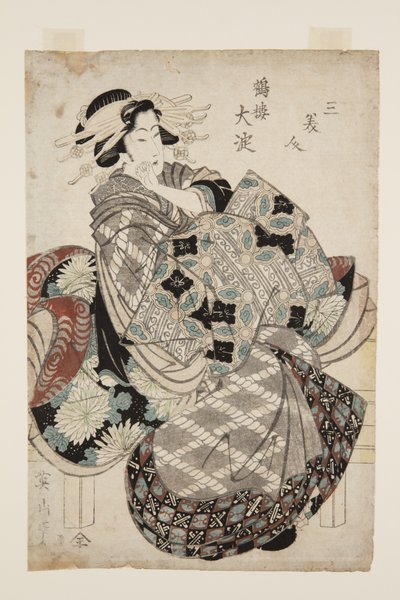 ?yodo of the Tsuru-r? (Tsuru-r? ?yodo) (colour woodblock print) av Kikukawa Eizan