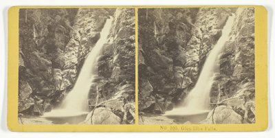Glen Ellis Falls, 185575. Skapare: Kilburn Brothers, BW Kilburn. av Kilburn Brothers, BW Kilburn