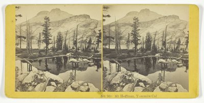 Mt. Hoffman, Yosemite, Cal., 185575. Skapare: Kilburn Brothers, BW Kilburn. av Kilburn Brothers, BW Kilburn