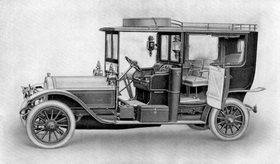 Ritning av en bil, 1911-1912. av Kilmsch and Co.