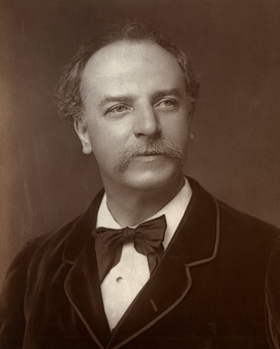 Mr Charles Santley, brittisk operasångare, 1888 av Kingsbury and Notcutt