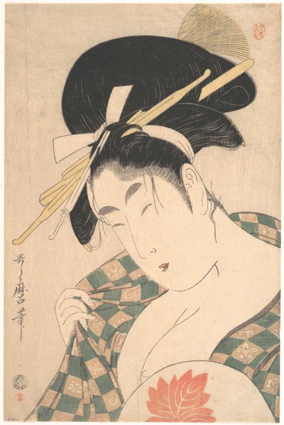 En kurtisan av Kitagawa Utamaro