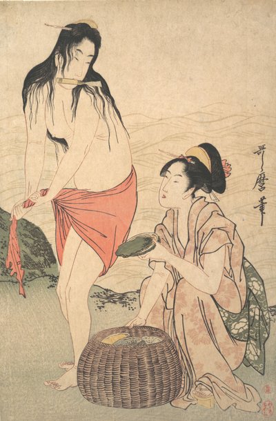 Abalone Divers, 1788. av Kitagawa Utamaro