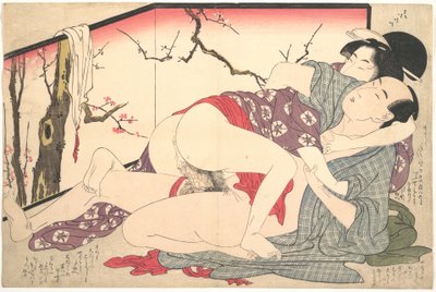 Erotiskt tryck av Kitagawa Utamaro
