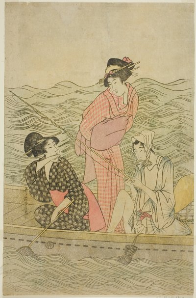 Fiskeutflykt av Kitagawa Utamaro