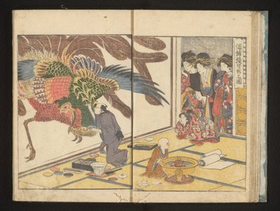 Gör en väggmålning av Kitagawa Utamaro