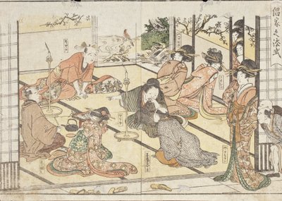 Uppföranderegler i nöjeskvarteren av Kitagawa Utamaro