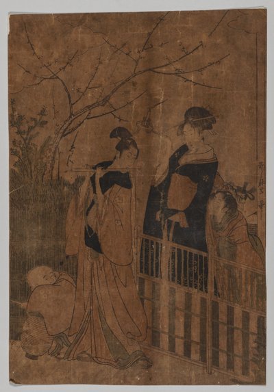 Serenad, 1753-1806. av Kitagawa Utamaro