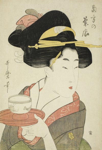Södra tehuset av Kitagawa Utamaro