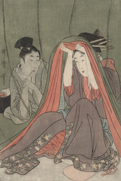 Myggnätet av Kitagawa Utamaro