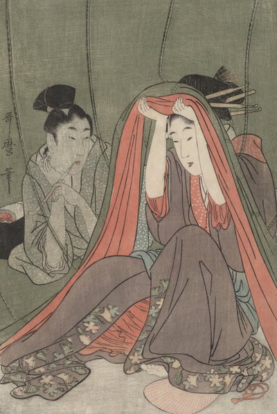Myggnätet av Kitagawa Utamaro