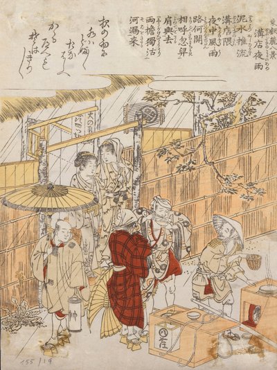 Utan titel av Kitao Shigemasa