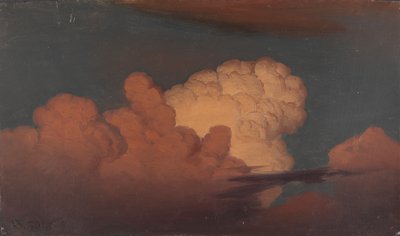 Studie av molnet av Knud Baade