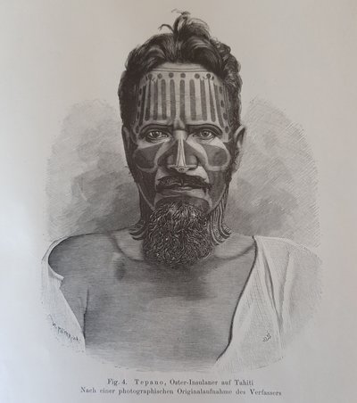 Juan Tepano, illustration från 