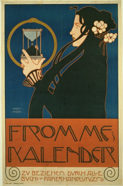 Frommes Kalender, 1903 av Koloman Moser