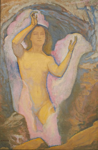 Venus i grottan III, 1916. av Koloman Moser