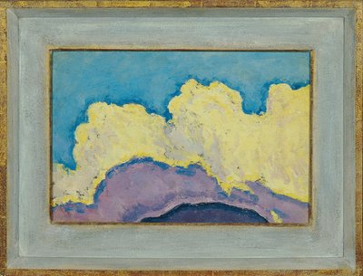 Molnstudie av Koloman Moser