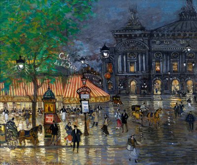 Operatorget, Paris av Konstantin Alekseevich Korovin