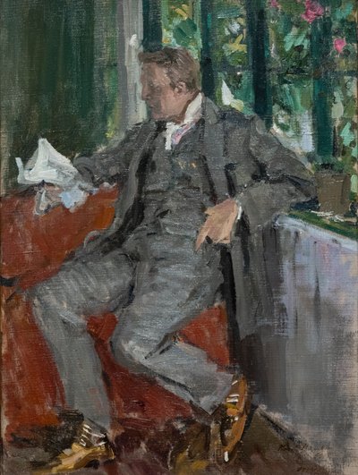 Porträtt av Feodor Chaliapin av Konstantin Alekseevich Korovin