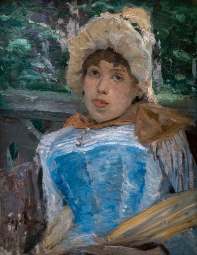 Porträtt av en Chorus Girl av Konstantin Alekseevich Korovin