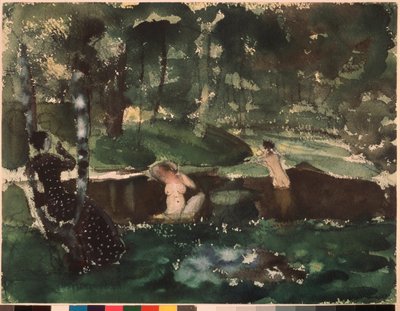 Badgäster av Konstantin Andreevic Somov