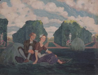 Lovers av Konstantin Andreevic Somov