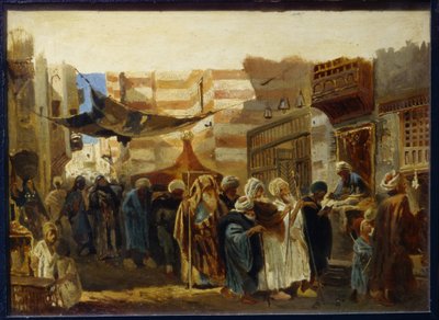 En begravningsceremoni i Kairo av Konstantin Egorovich Makovsky