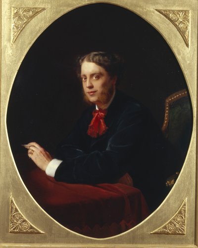 Porträtt av greve Nikolay Sergeyevich Stroganov 1836-1905, 1865 av Konstantin Egorovich Makovsky
