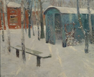 Tidig snö av Konstantin Konstantinovich Pervukhin