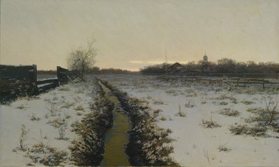 Vinterafton, 1888 av Konstantin Konstantinovich Pervukhin